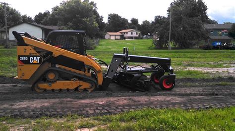 skid steer grader cat|caterpillar skid loader attachments.